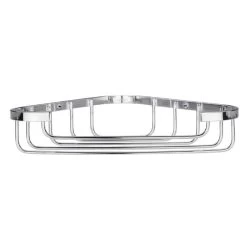 Croydex Stainless Steel Corner Soap Dish
