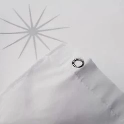 Croydex Stellar Shower Curtain - White -Shower Accessories croydex stellar shower curtain white af584740 3