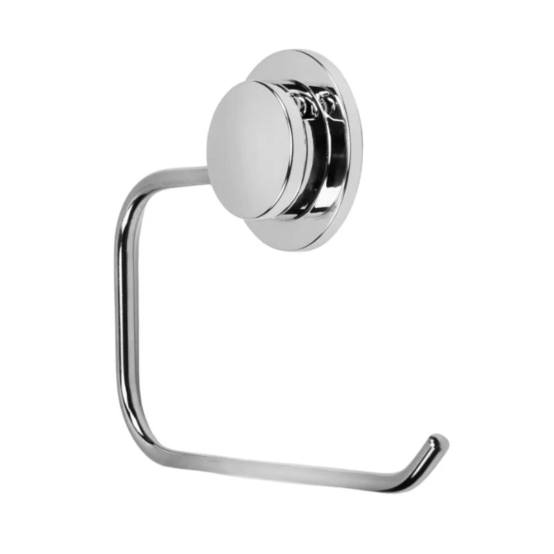 Croydex Stick 'N' Lock Toilet Roll Holder - Chrome 2 Croydex Stick 'N' Lock Toilet Roll Holder - Chrome - Image 2