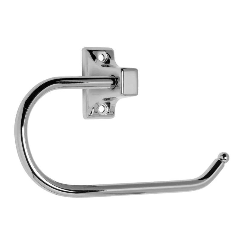 Croydex Sutton Hook Toilet Roll Holder - Chrome 2 Croydex Sutton Hook Toilet Roll Holder - Chrome - Image 2