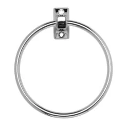 Croydex Sutton Towel Ring - Chrome