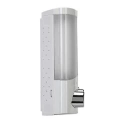 Croydex Triple Shampoo/Soap Dispenser - White -Shower Accessories croydex triple shampoo soap dispenser white pa660722 1