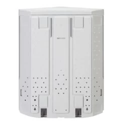 Croydex Triple Shampoo/Soap Dispenser - White -Shower Accessories croydex triple shampoo soap dispenser white pa660722 2