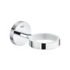 Grohe Bau Cosmopolitan Glass/Soap Dish Holder - Chrome