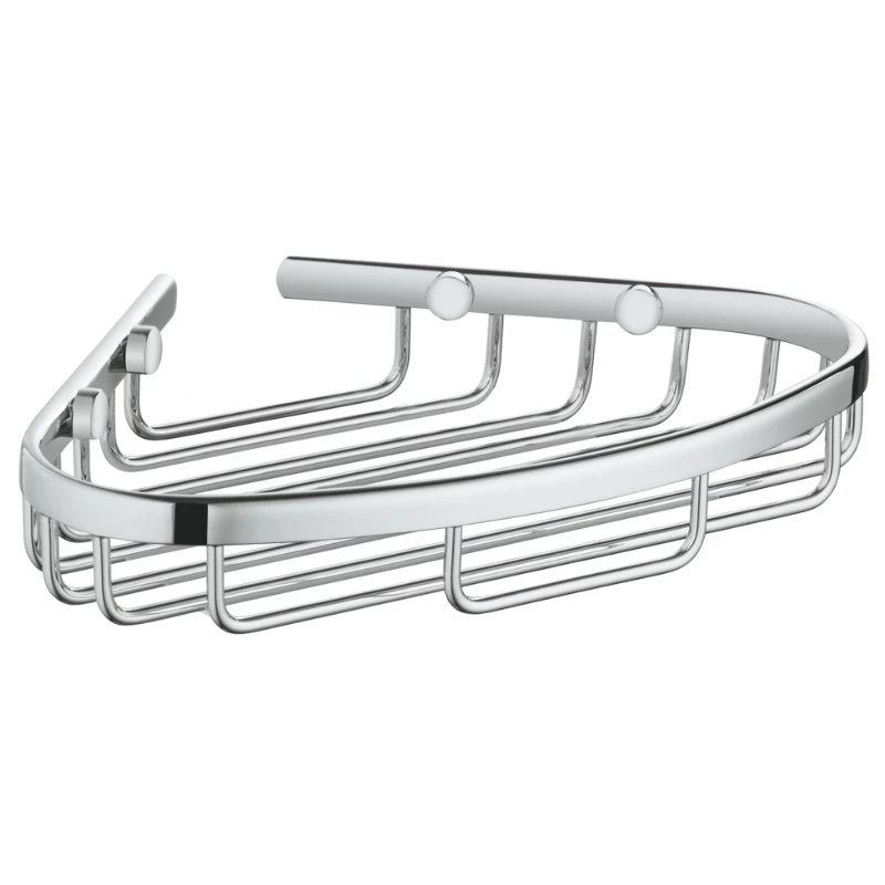 Grohe Bau Cosmopolitan Soap Wire Basket - Small - Chrome 1 Grohe Bau Cosmopolitan Soap Wire Basket - Small - Chrome