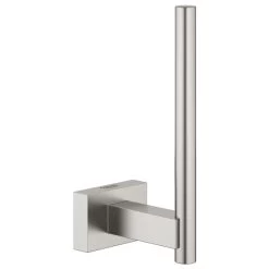 Grohe Essentials Cube Spare Toilet Paper Holder - Supersteel