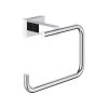 Grohe Essentials Cube Toilet Roll Holder - Chrome
