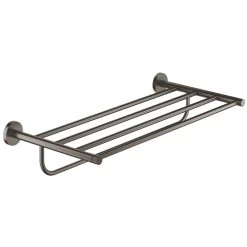 Grohe Essentials Multi Bath Towel Rack - Brushed Hard Graphite