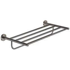 Grohe Essentials Multi Bath Towel Rack - Hard Graphite