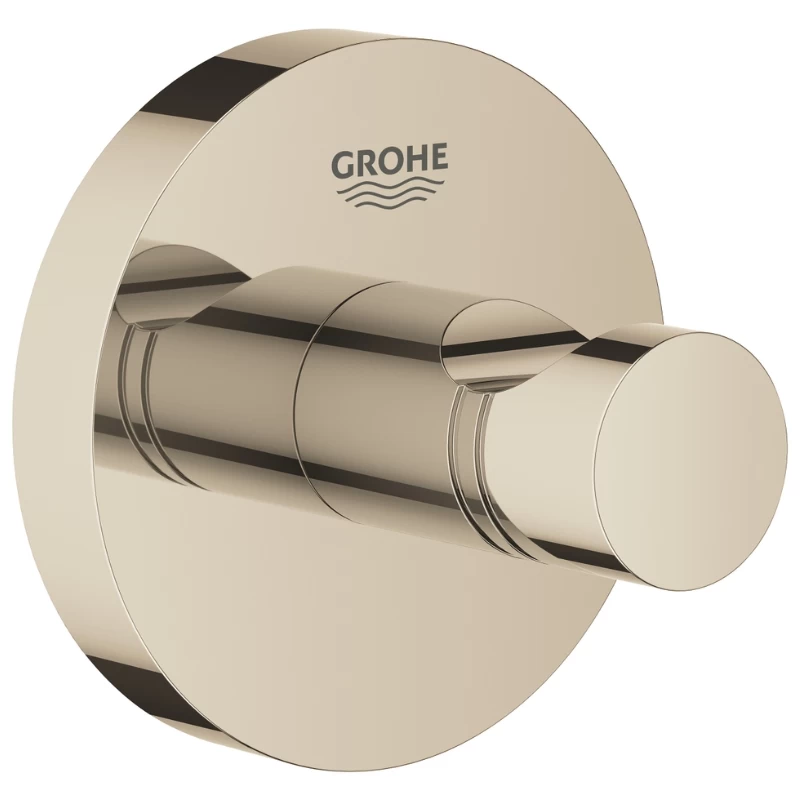 Grohe Essentials Robe Hook - Polished Nickel 1 Grohe Essentials Robe Hook - Polished Nickel