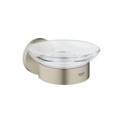Grohe Essentials Soap Dish With Holder - Brushed Nickel