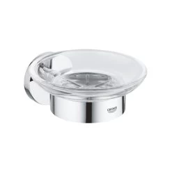 Grohe Essentials Soap Dish With Holder - Chrome