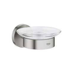 Grohe Essentials Soap Dish With Holder - Supersteel