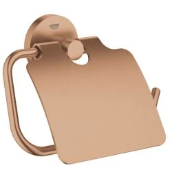 Grohe Essentials Toilet Roll Holder - Brushed Warm Sunset