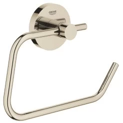 Grohe Essentials Toilet Roll Holder - Polished Nickel