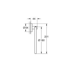 Grohe Essentials Towel Ring - Cool Sunrise 5 Grohe Essentials Towel Ring - Cool Sunrise -Shower Accessories grohe essentials towel ring cool sunrise 40365gl1 2