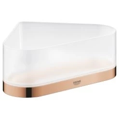 Grohe Selection Corner Shower Tray With Holder - Warm Sunset