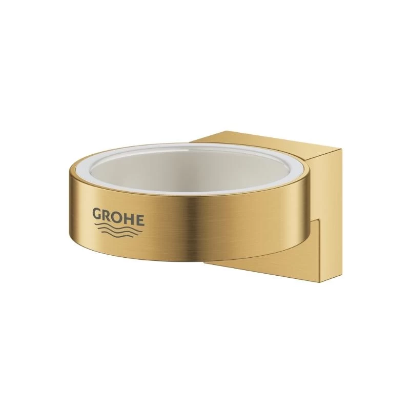 Grohe Selection Glass/Soap Dish Holder - Brushed Cool Sunrise 2 Grohe Selection Glass/Soap Dish Holder - Brushed Cool Sunrise - Image 2