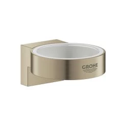 Grohe Selection Glass/Soap Dish Holder - Brushed Nickel