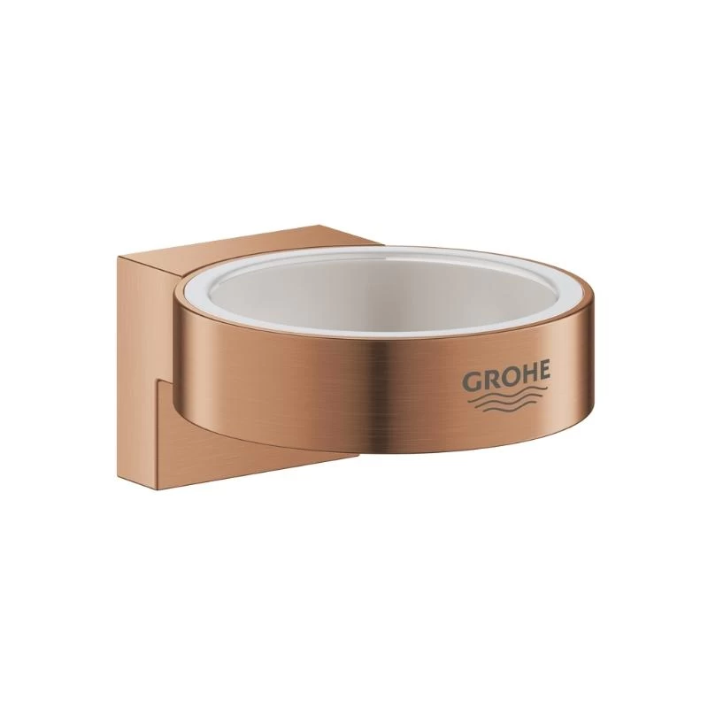 Grohe Selection Glass/Soap Dish Holder - Brushed Warm Sunset 1 Grohe Selection Glass/Soap Dish Holder - Brushed Warm Sunset