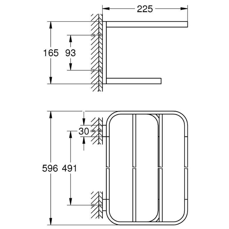 Grohe Selection Multi-Towel Rack - Supersteel 3 Grohe Selection Multi-Towel Rack - Supersteel - Image 3