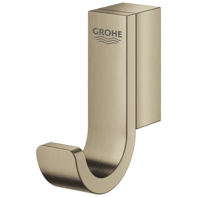 Grohe Selection Single Robe Hook - Brushed Nickel 2 Grohe Selection Single Robe Hook - Brushed Nickel - Image 2