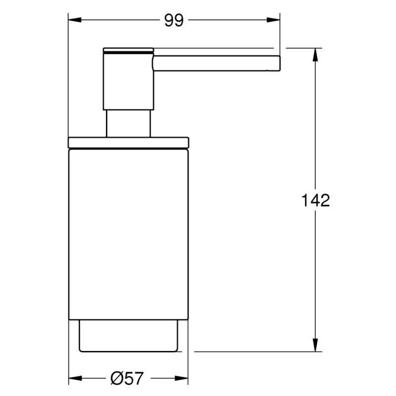 Grohe Selection Soap Dispenser - Brushed Cool Sunrise 2 Grohe Selection Soap Dispenser - Brushed Cool Sunrise - Image 2