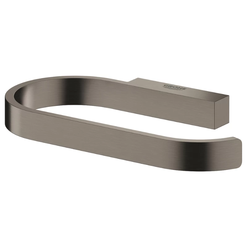 Grohe Selection Toilet Roll Holder - Brushed Hard Graphite 2 Grohe Selection Toilet Roll Holder - Brushed Hard Graphite - Image 2