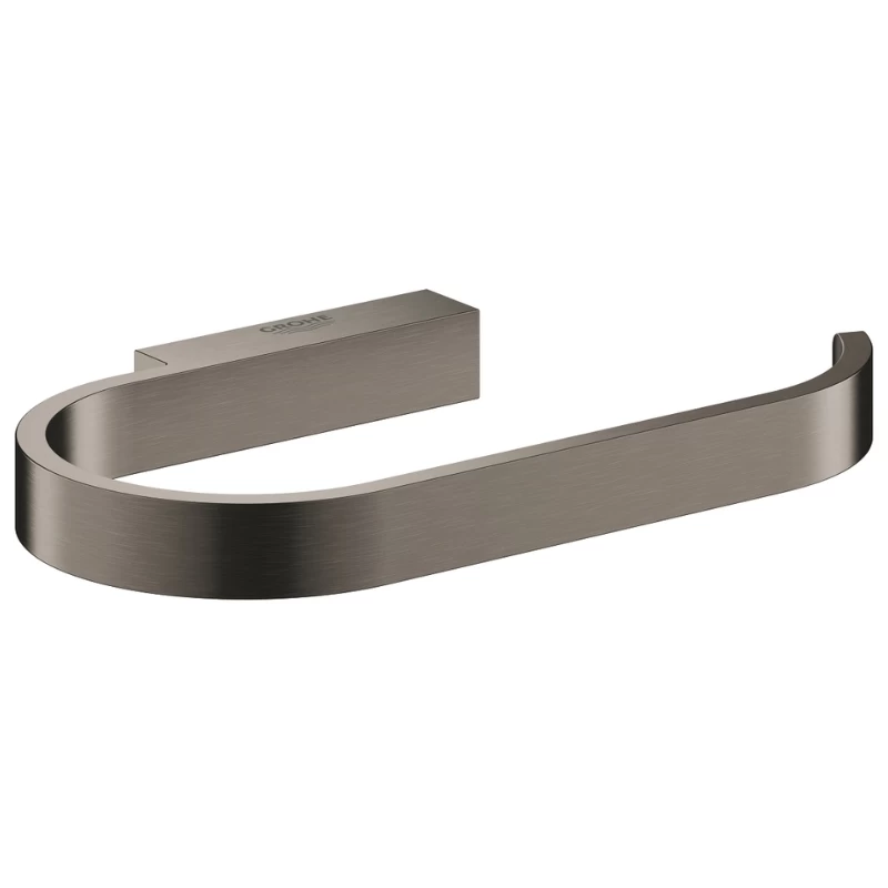 Grohe Selection Toilet Roll Holder - Brushed Hard Graphite 1 Grohe Selection Toilet Roll Holder - Brushed Hard Graphite