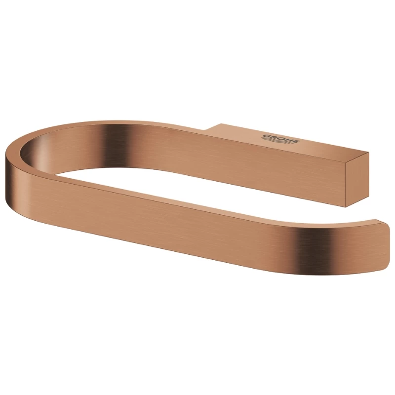 Grohe Selection Toilet Roll Holder - Brushed Warm Sunset 2 Grohe Selection Toilet Roll Holder - Brushed Warm Sunset - Image 2