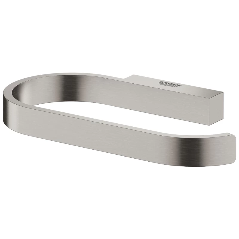 Grohe Selection Toilet Roll Holder - Supersteel 2 Grohe Selection Toilet Roll Holder - Supersteel - Image 2