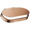 Grohe Selection Toilet Roll Holder With Cover - Brushed Warm Sunset