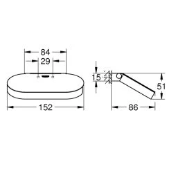 Grohe Selection Toilet Roll Holder With Cover - Brushed Warm Sunset 5 Grohe Selection Toilet Roll Holder With Cover - Brushed Warm Sunset -Shower Accessories grohe selection toilet roll holder with cover brushed warm sunset 41069dl0 2