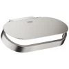 Grohe Selection Toilet Roll Holder With Cover - Supersteel