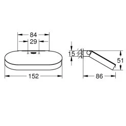 Grohe Selection Toilet Roll Holder With Cover - Warm Sunset -Shower Accessories grohe selection toilet roll holder with cover warm sunset 41069da0 2
