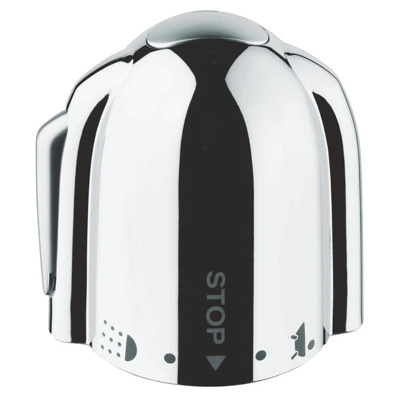 Grohe Grohtherm 3000 Flow Control Handle - Chrome/satin 1 Grohe Grohtherm 3000 Flow Control Handle - Chrome/satin