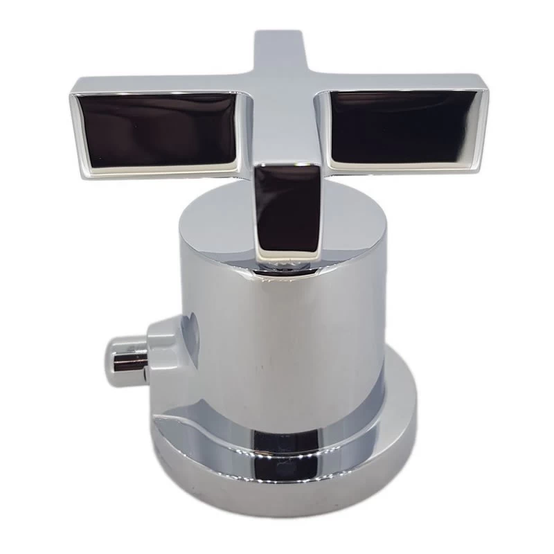 Hansgrohe Citterio Cross Head Temperature Control Handle - Chrome 1 Hansgrohe Citterio Cross Head Temperature Control Handle - Chrome