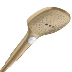Hansgrohe Raindance Select E 120 3 Spray Shower Head - Brushed Bronze