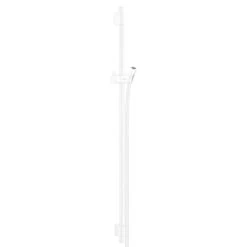 Hansgrohe Unica Shower Rail S Puro - 90cm With Shower Hose - Matt White