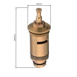 Hansgrohe 3/4" Thermostatic Cartridge Assembly 5 Hansgrohe 3/4" Thermostatic Cartridge Assembly -Shower Accessories hansgrohe 3 4 thermostatic cartridge assembly 92631000 2