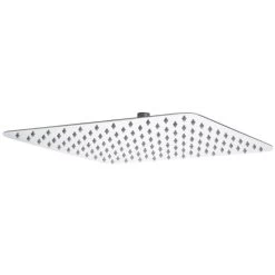 Hudson Reed 400mm Square Stainless Steel Fixed Shower Head - Chrome