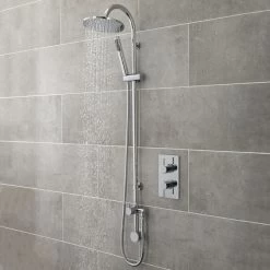 Shower Accessories -Shower Accessories hudson reed destiny mixer shower kit chrome a3115 1