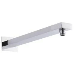 Hudson Reed Large Rectangular Shower Arm - Chrome