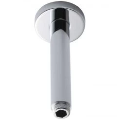 Hudson Reed Round Ceiling Arm - Chrome