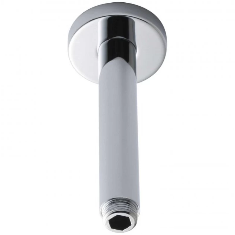 Hudson Reed Round Ceiling Arm - Chrome 1 Hudson Reed Round Ceiling Arm - Chrome