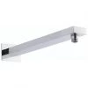Hudson Reed Small Rectangle Wall Mounted Shower Arm - Chrome