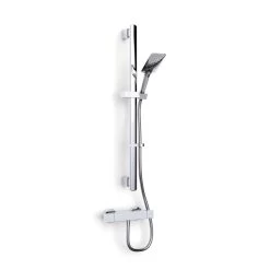 Inta Nulo Deluxe Safe Touch Thermostatic Bar Mixer Shower - Chrome