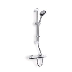Inta Puro Deluxe Thermostatic Bar Mixer Shower - Chrome