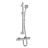 Inta Puro Safe Touch Thermostatic Bar Mixer Shower - Chrome