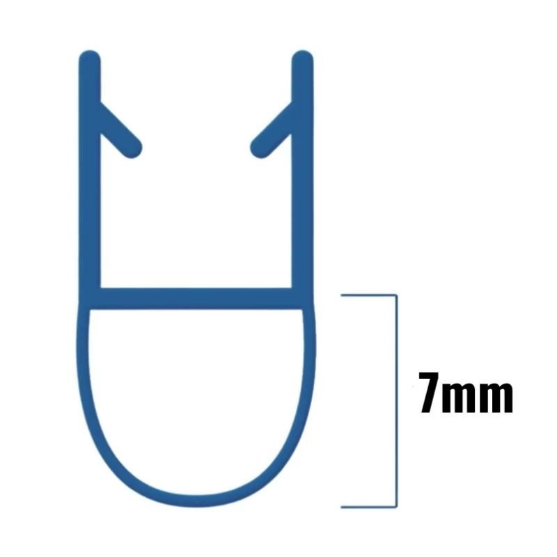 Inventive Creations Elite Seal - 8mm Glass - 7mm - 1200mm Long 2 Inventive Creations Elite Seal - 8mm Glass - 7mm - 1200mm Long - Image 2